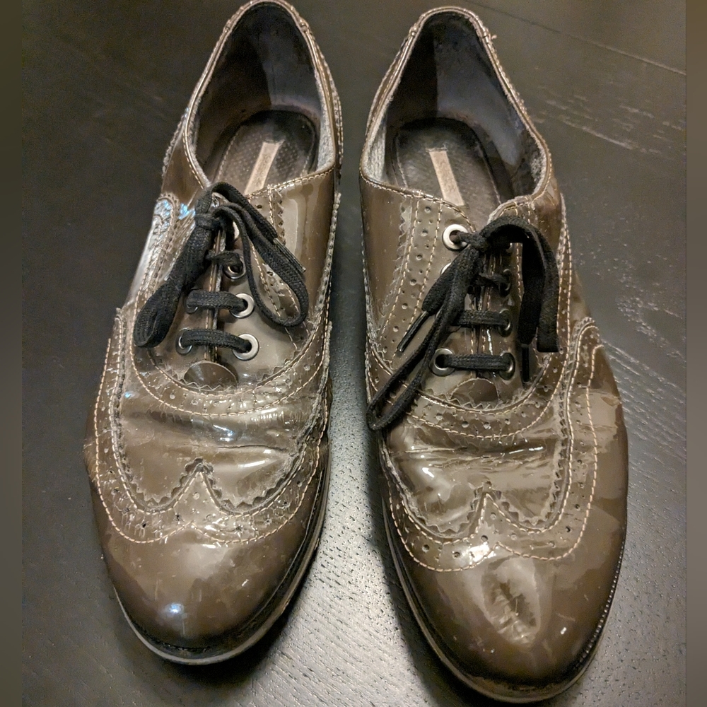 FREE W PURCHASE Vinyl loafers